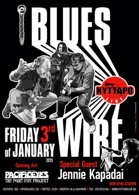 BLUES WIRE Live στο ΚΥΤΤΑΡΟ! 3.1.2025