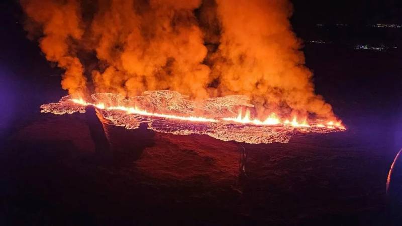 Σε έκτακτη ανάγκη η νότια Ισλανδία λόγω νέας έκρηξης ηφαιστείου